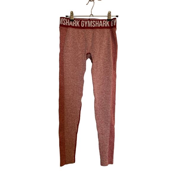 Gymshark Medium Women's Logo Waistband Mauve Ankle Legging - Picture 1 of 7